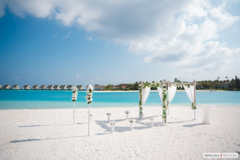 Decorazione matrimonio Maldive