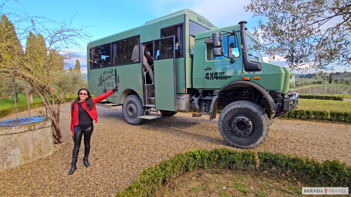 Safari con degustazione di vino e cucina del Chianti