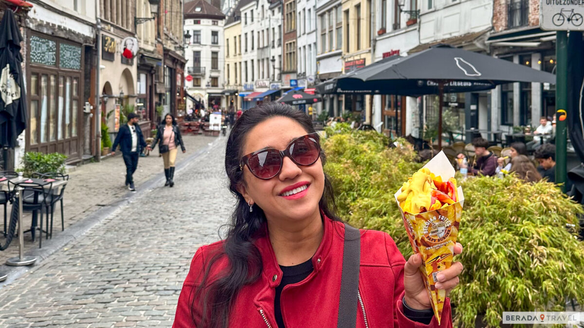 Frites nel cono a Bruxelles