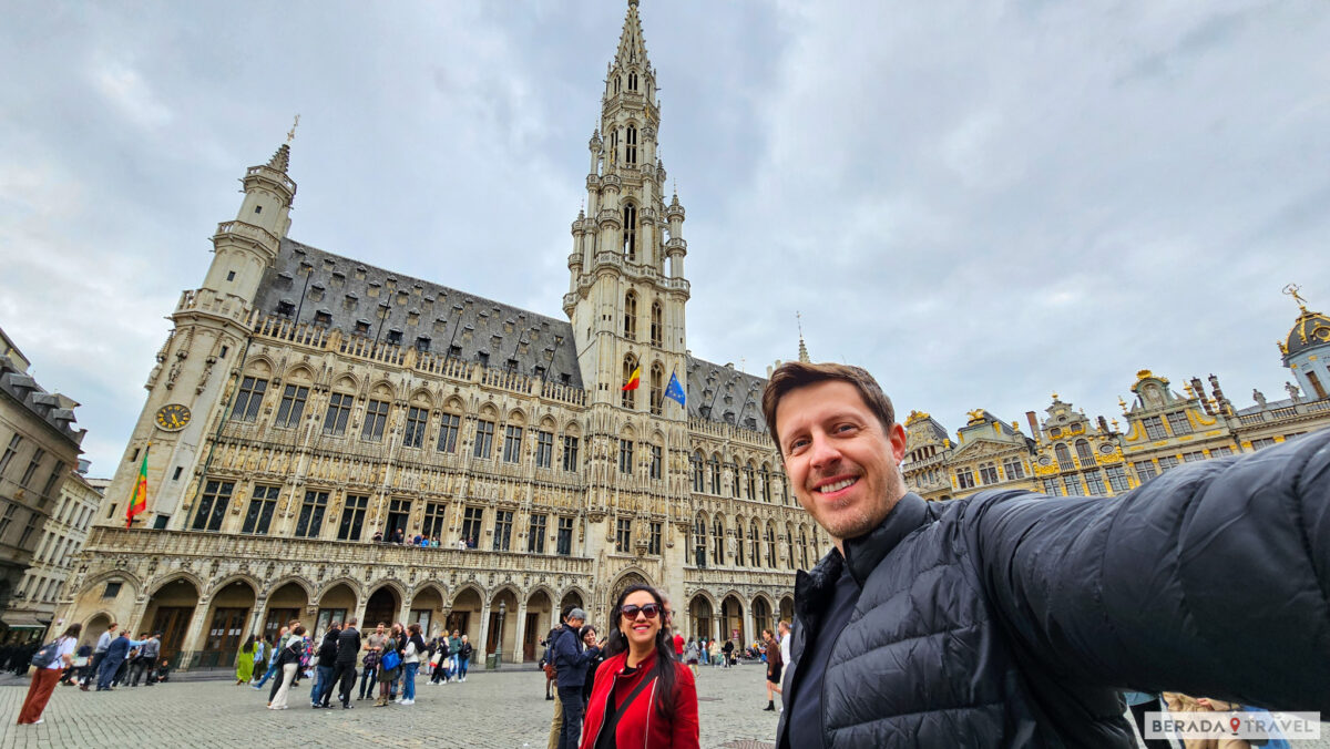 Vista di Bruxelles, capitale del Belgio