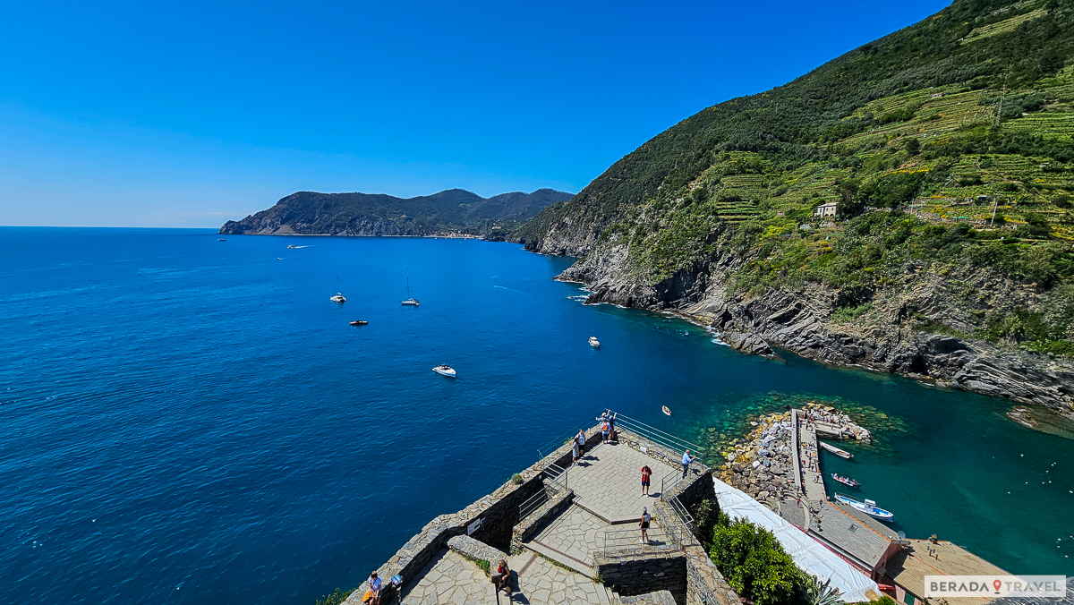 Vernazza: vista dal Castello Doria