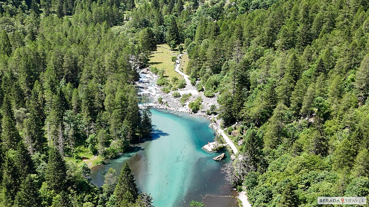 Vista spettacolare sul lago