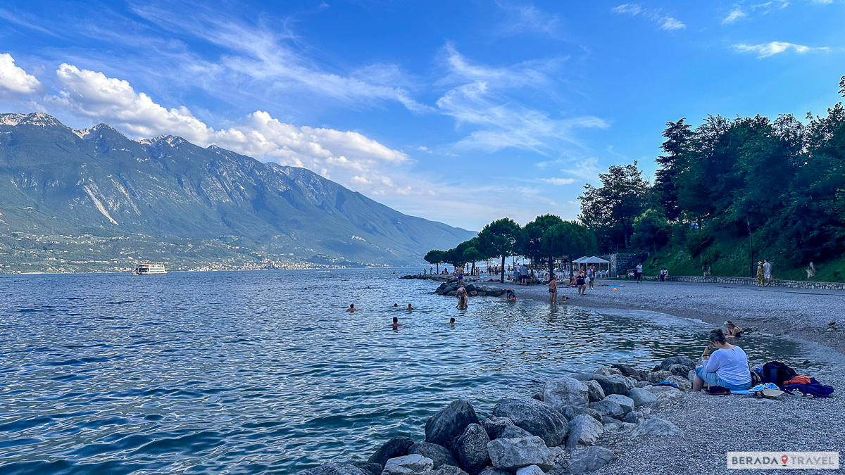 Tramonto rilassante sul Lago di Garda
