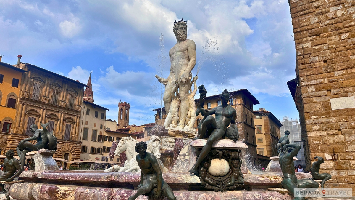 Piazza della Signoria a Firenze