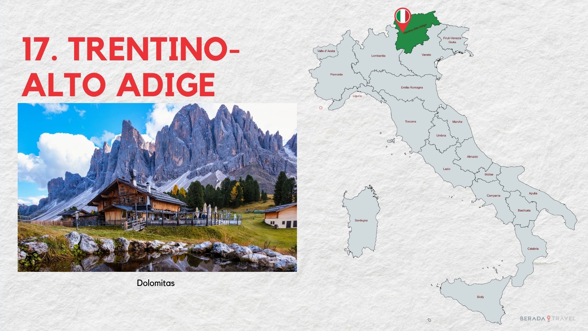 Trentino-Alto Adige, Italia