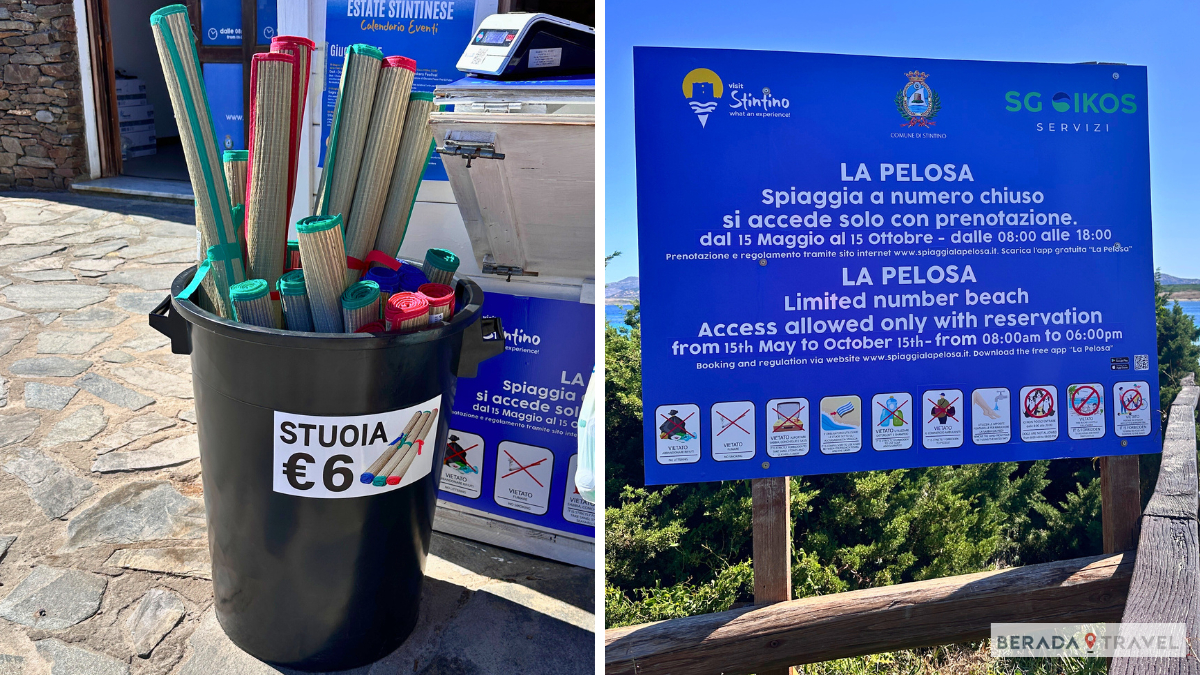 Regole e prenotazione per La Pelosa, Sardegna