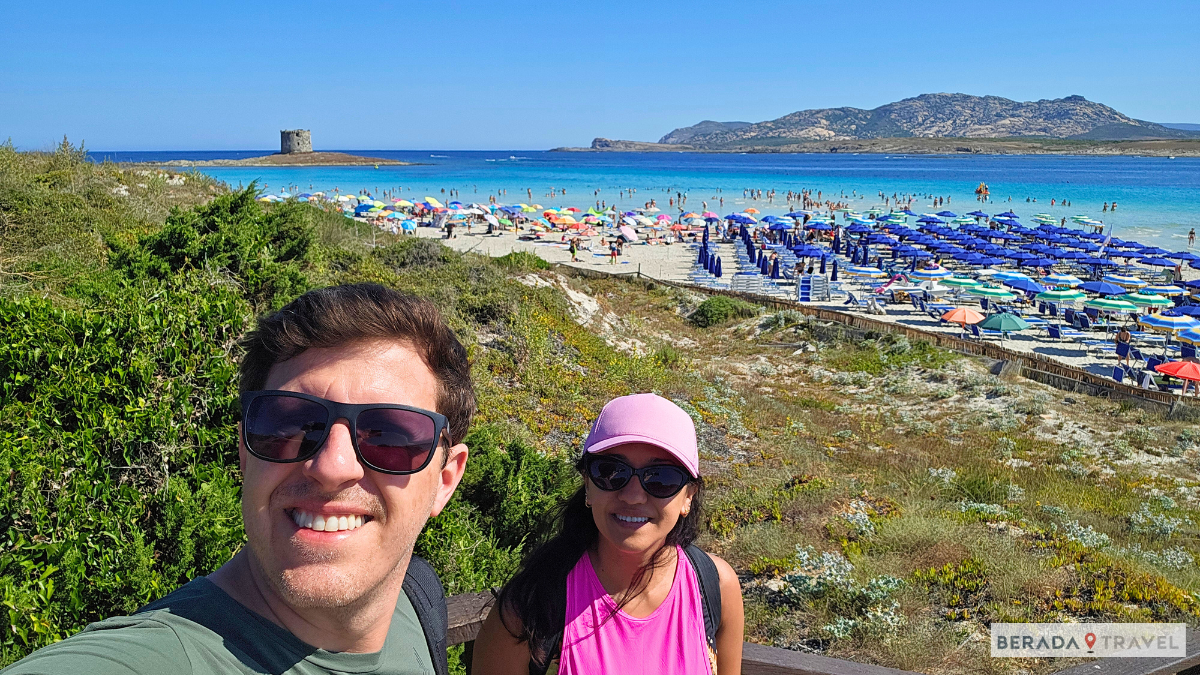 Spiaggia di La Pelosa in Sardegna