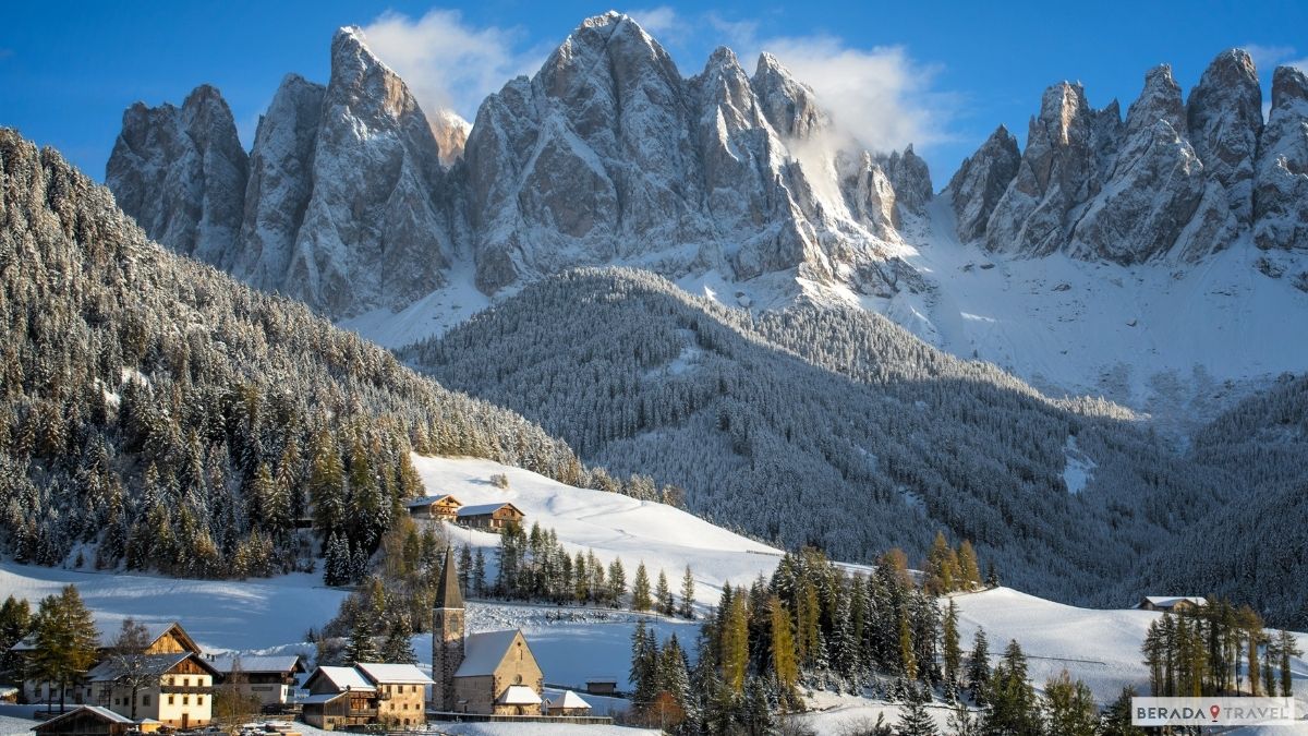 Inverno nelle Dolomiti